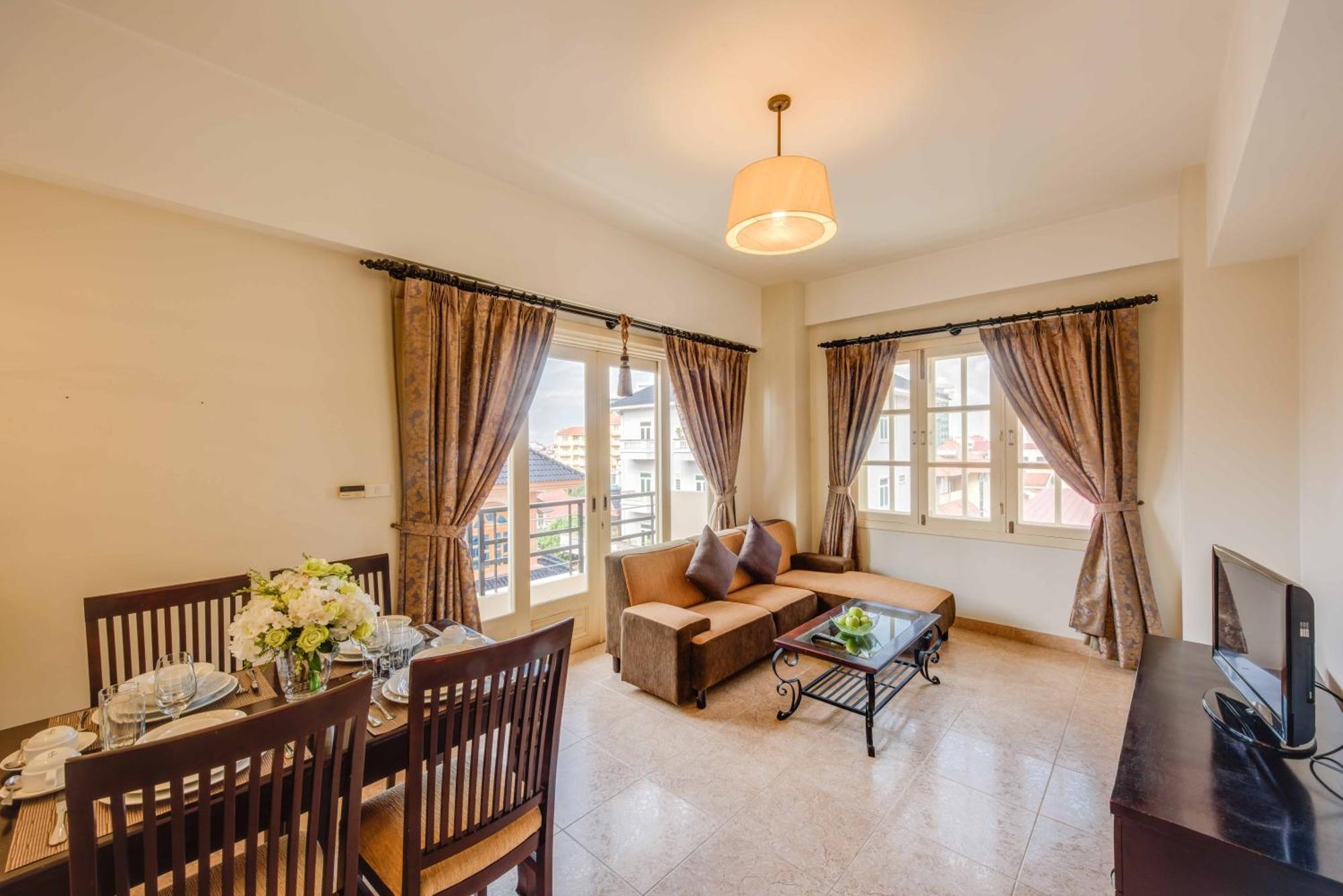 City View Apartment Phnom Penh Rum bild